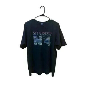 Stussy n 4 T Shirt Men’s Size extra Large Vintage